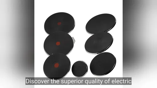 Plaques chauffantes solides pour cuisinière/four électrique pour garder les aliments au chaud